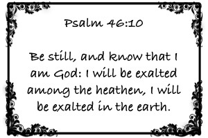 Psalm 46 10 9WB